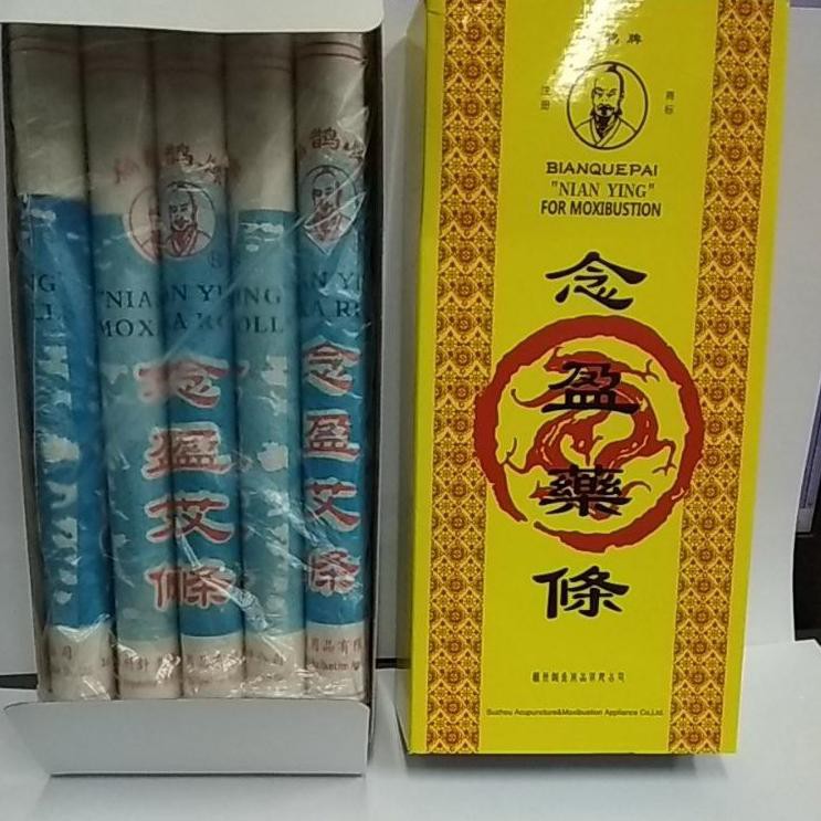 ➷ Moxa Asap Isi 10 Batang / Akupuntur / Bianquepai NIAN YING / Moksa Asap ™