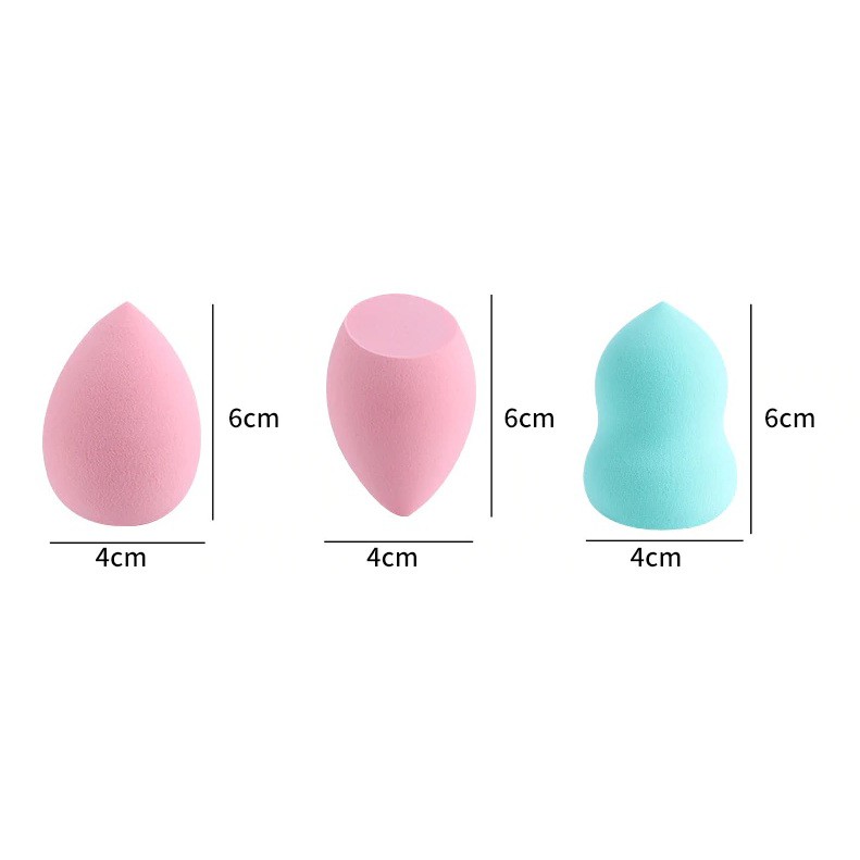 SPONGE MAKE UP ROUNDED BLENDING FOUNDATION MX1000 zioscarf