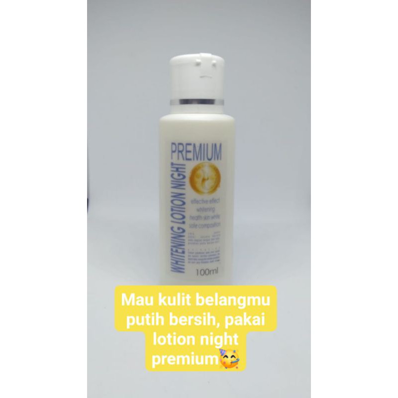 lotion night premium d'la skincare