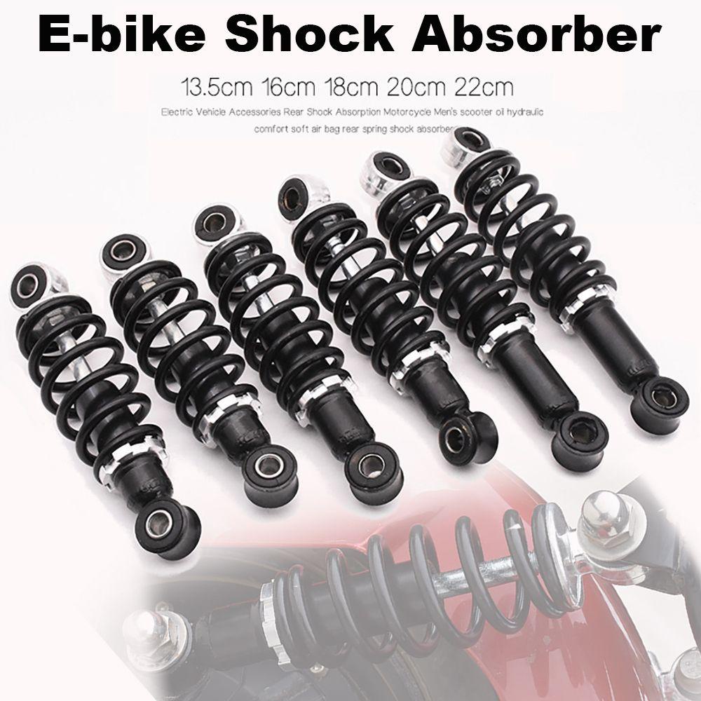 Chookyy 1pasang Spring Shock Absorber Universal Lurus Bumper Refitting E-Bike Motor Skuter