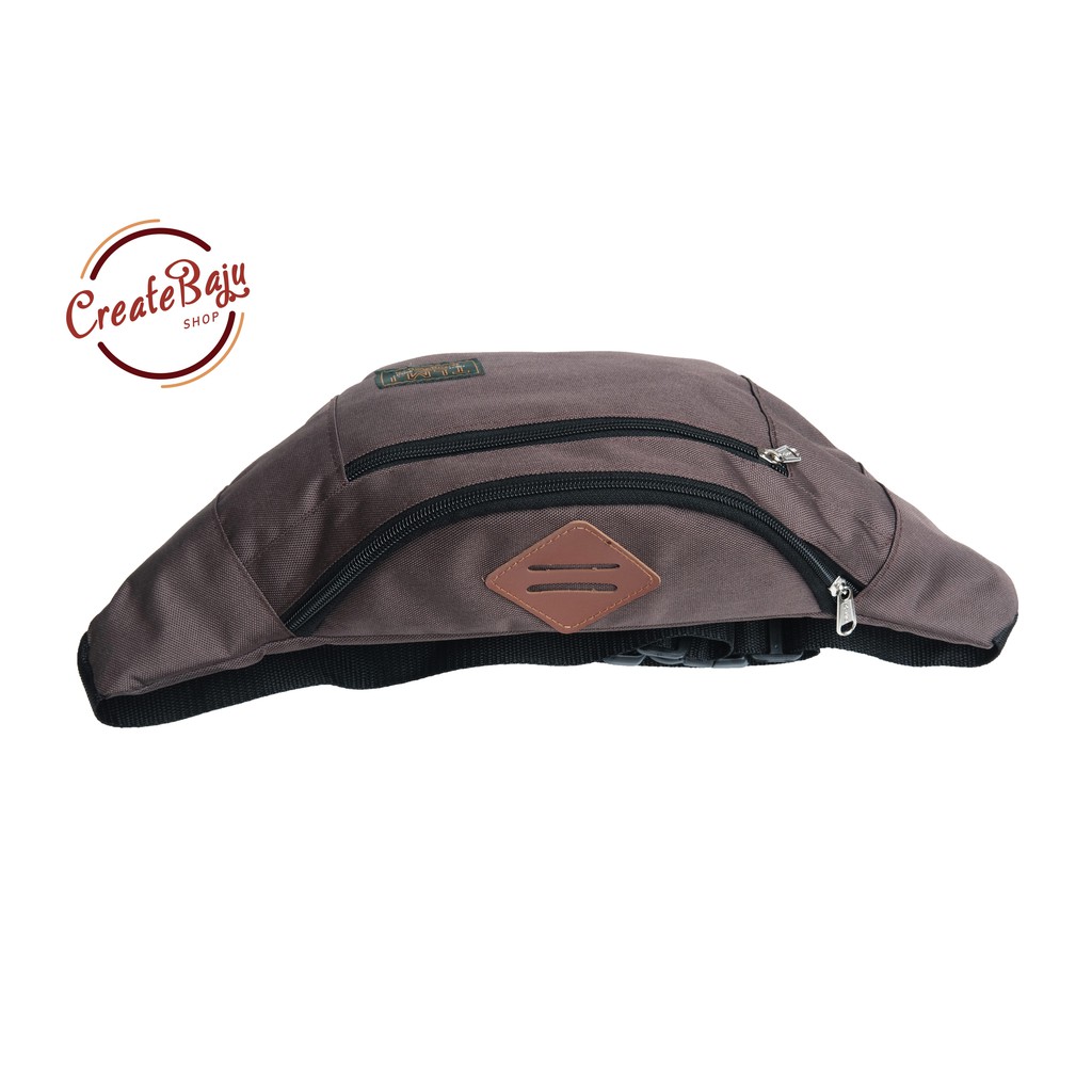 TAS PINGGANG DEWASA WAIST BAG PRIA FASHION TERMURAH KUALITAS PREMIUM