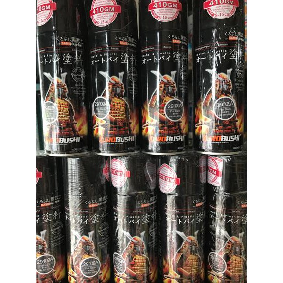 

Kl 5714- Samurai Paint/ Black Flat/Doff 109A/ Cat Semprot