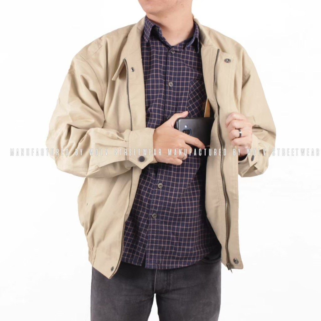 Aero Flight Jacket in Olive / Jaket Pria / Jaket Pilot