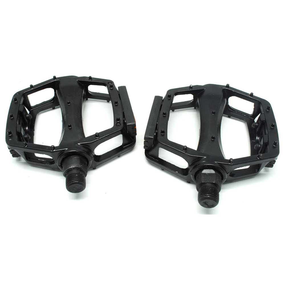 Set Pedal Sepeda Aluminium Antislip - Hitam