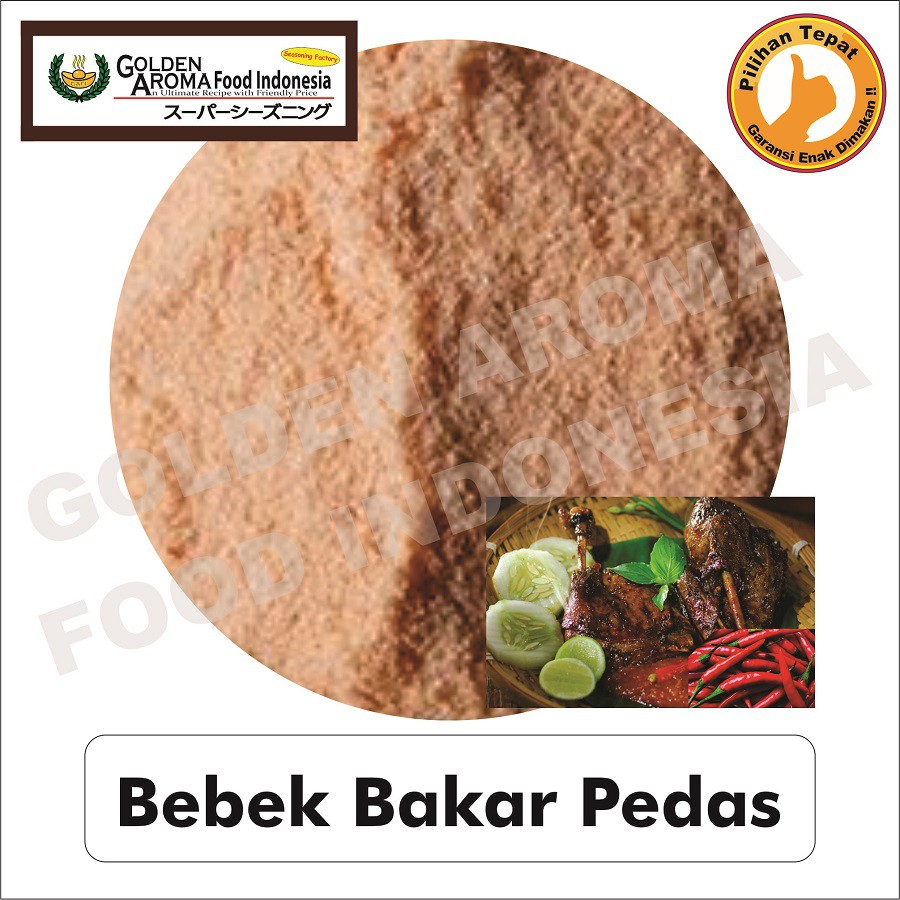 

Bubuk Tabur Rasa Bebek bakar pedas 250gr Bumbu Masak Serbaguna Murah Halal 1/4Kg Seasoning Powder