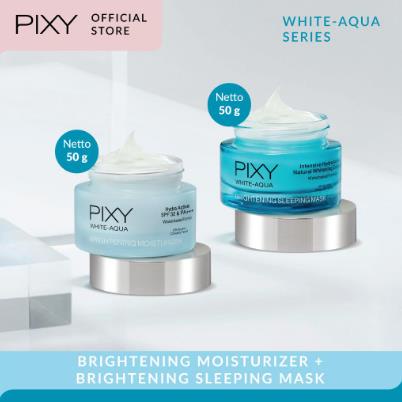 ^ KYRA ^ Pixy White Aqua Beauty Series Brightening Moisturizer Sleeping Mask