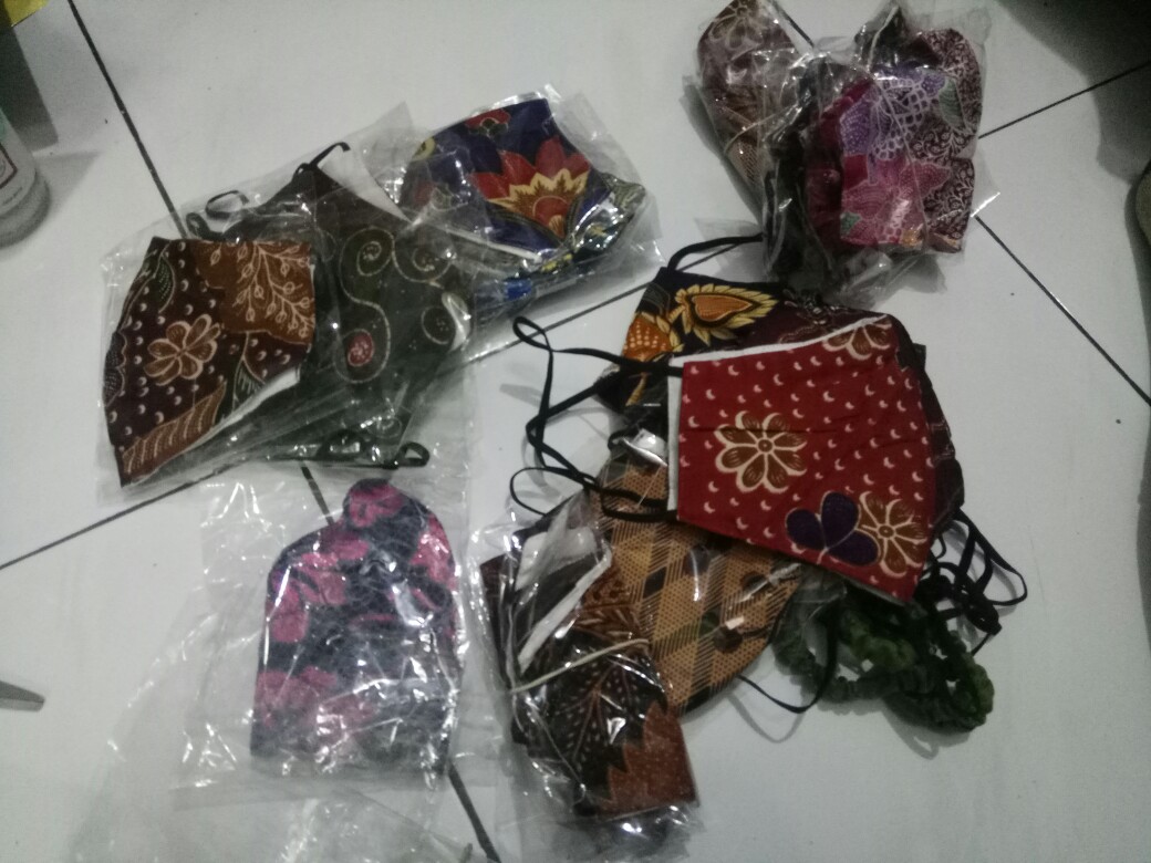 Masker Batik Anak 3 Ply Dan 2 Ply
