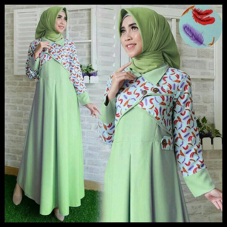 Stock Terbatas Gamis Hanbok Bunga Katun Jepang Ala Korea Muslimah Maxi Dress Polos Termurah