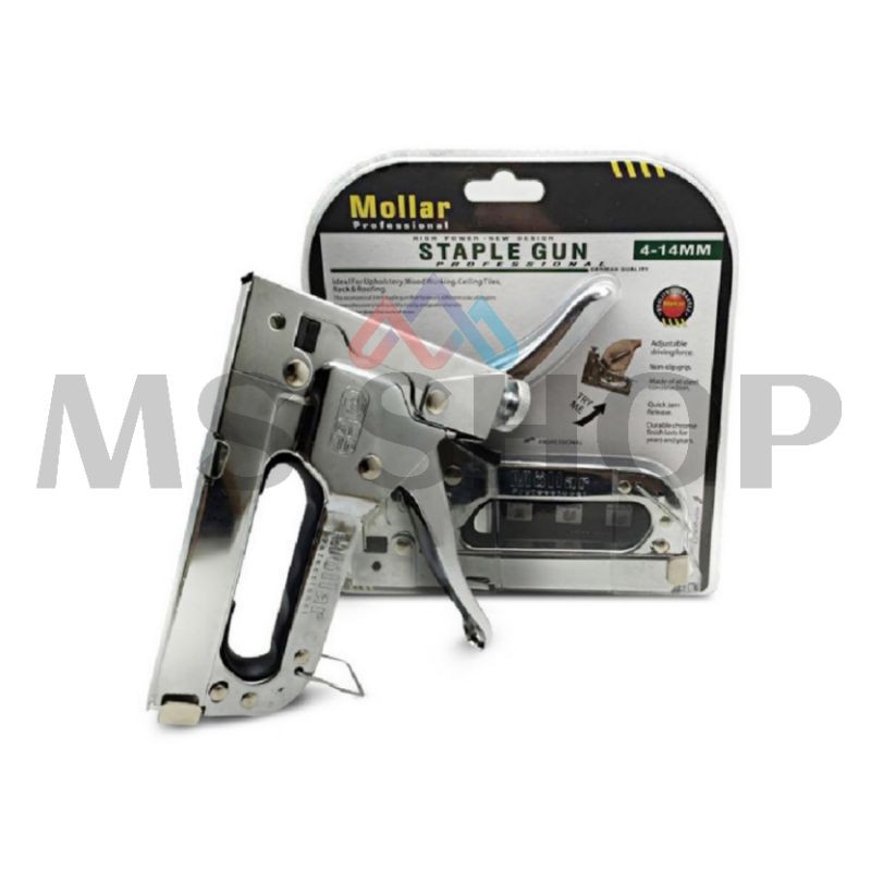 

Staples Gun Tacker Mollar 3 in 1 / Staple Jok Tembak Hekter 3 Way