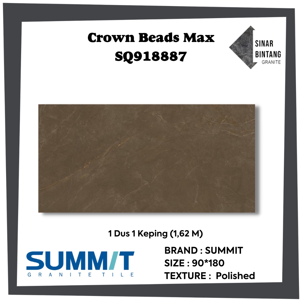 Granit 90 X 180 | Granit Lantai Crown Beads Max SQ918887 SUMMIT