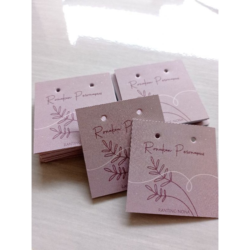 

Earing Tag Custom Logo 100 pcs