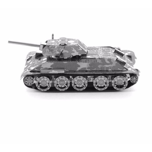 Nano 3D Metal Puzzle T34 TANK - Miniatur Tank MB-065