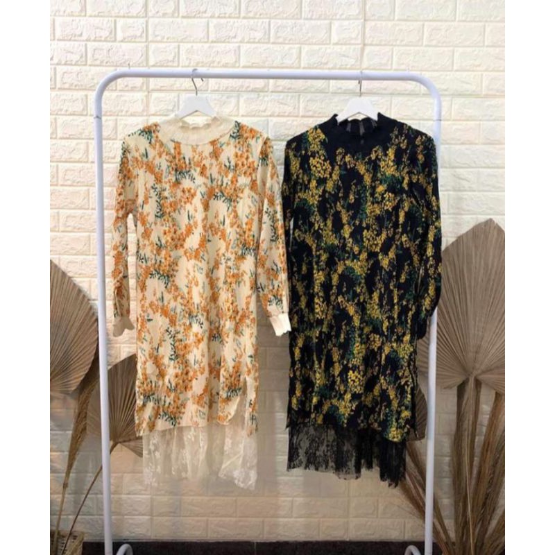 Tunic Plisket Import Premium