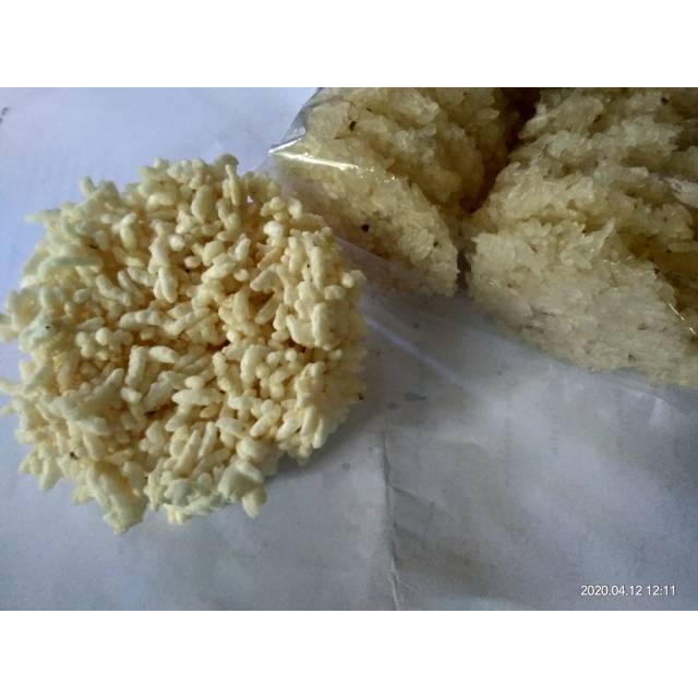 

500gr kerupuk ketan/ renggining ketan putih / kerupuk original