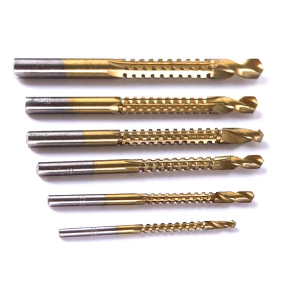 Deko Mata Bor Power Drill HSS Steel 6 PCS - Gold