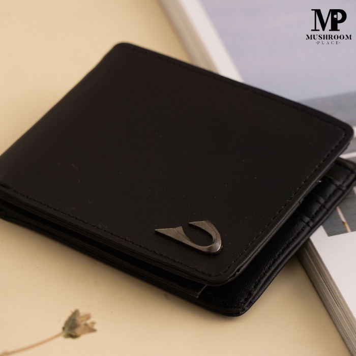 Dompet Pria Polos Planet Ocean Hitam Original Lokal - PO01-2