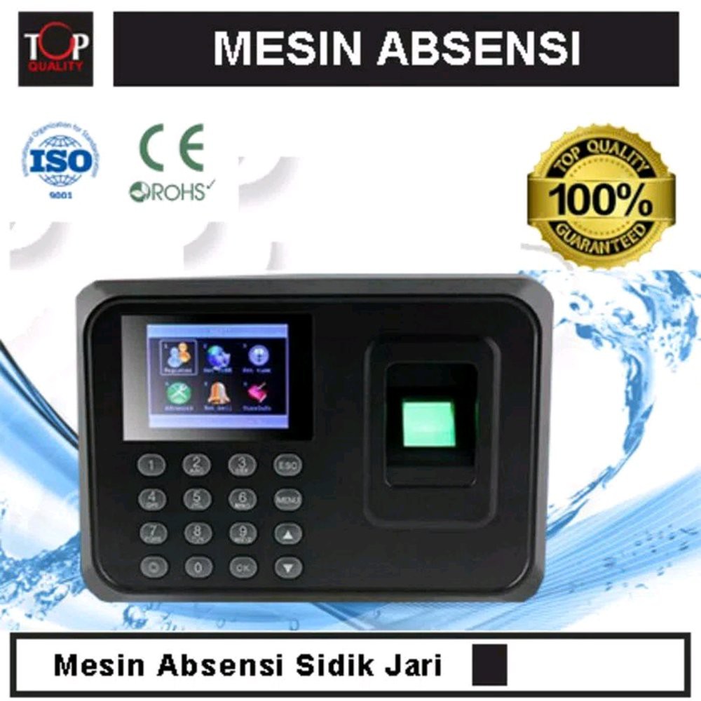 mesin absensi A3 murah fingerprint kantor mesin absen sidik jari standalone