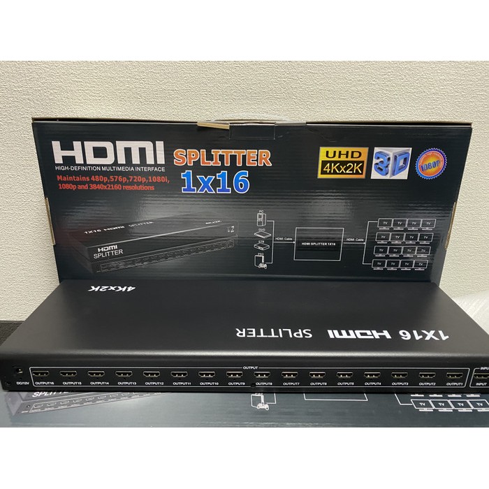 HDMI SPLITTER 16 port / HDMI Splitter 16port 1080p full HD 1-16