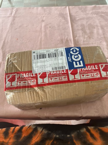 The Home Edit Glass Jug With Bamboo Cover/ Teko Kaca Tutup Bamboo