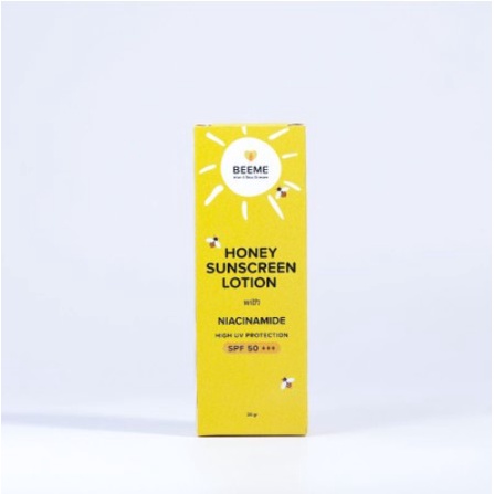 Beeme Honey Sunscreen Lotion – SPF 50+++ 20 gr | Beeme Mom &amp; Kid Skincare