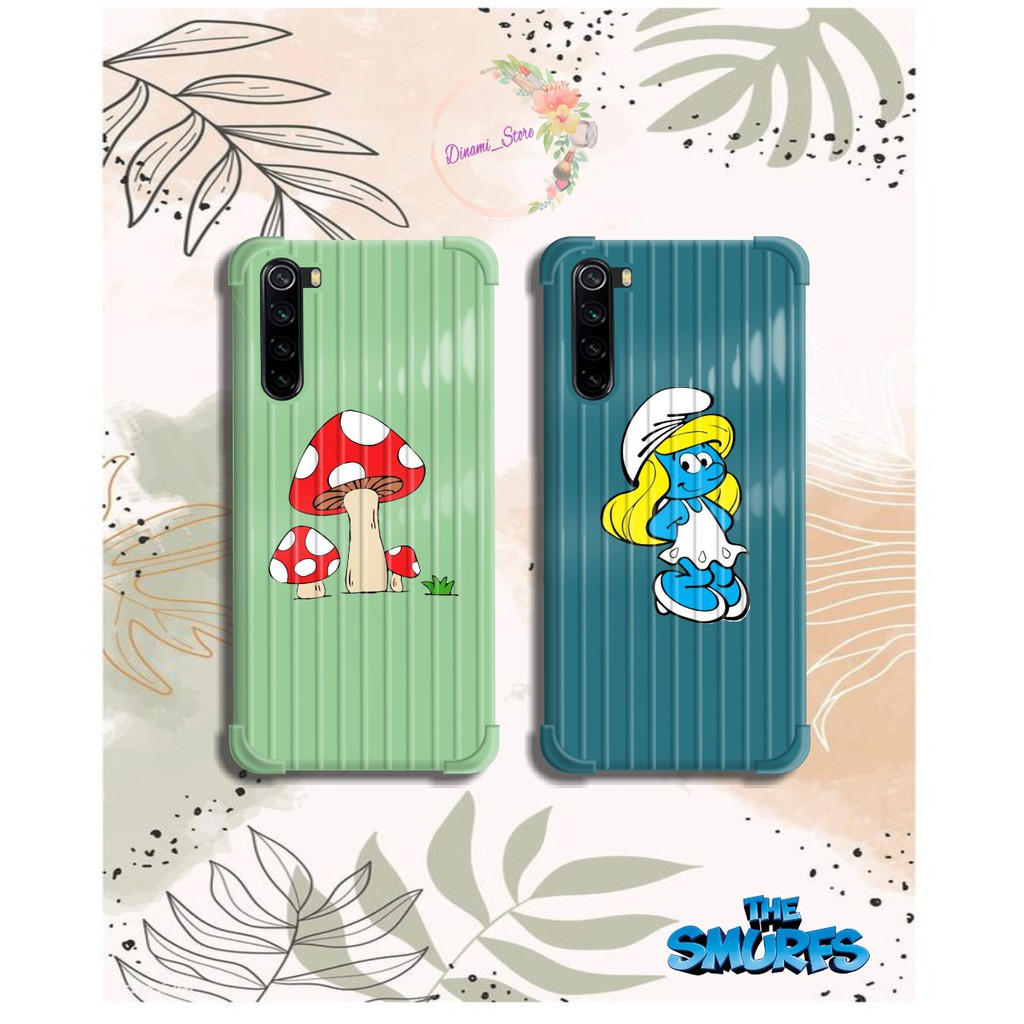 softcase The smurfs Oppo A3s A1k A5 A9 2020 A7 F9 A5s A31 A52 A92 A37 A53 A83 F1s F11 PRO DST225