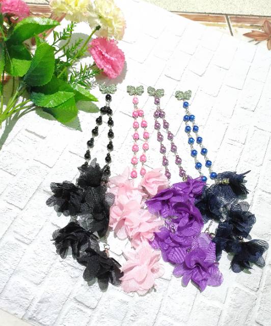 BROS JUNTAI BUNGA FRIEL PANJANG ± 25 CM /BROS DAGU BUNGA FRIEL  BISA PILIH WARNA BROS JURAI HANDMADE-6