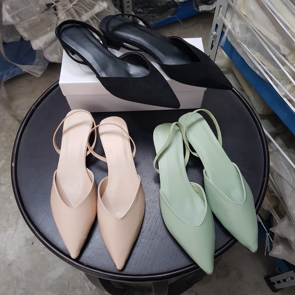Sandal Wanita Sandal Tali Belakang Klasik Story 0927 0028