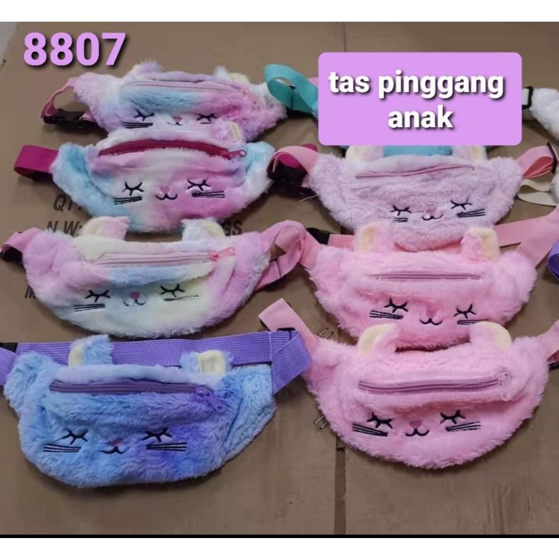 Tas WAISTBAG anak karakter UNICORN / tas pinggang anak karakter lucu