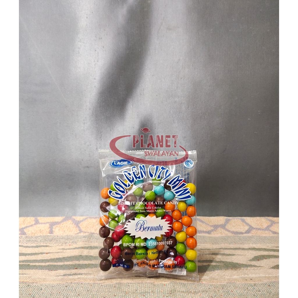 

L''AGIE GOLDEN CITY MINI CHOCOLATE BISCUIT