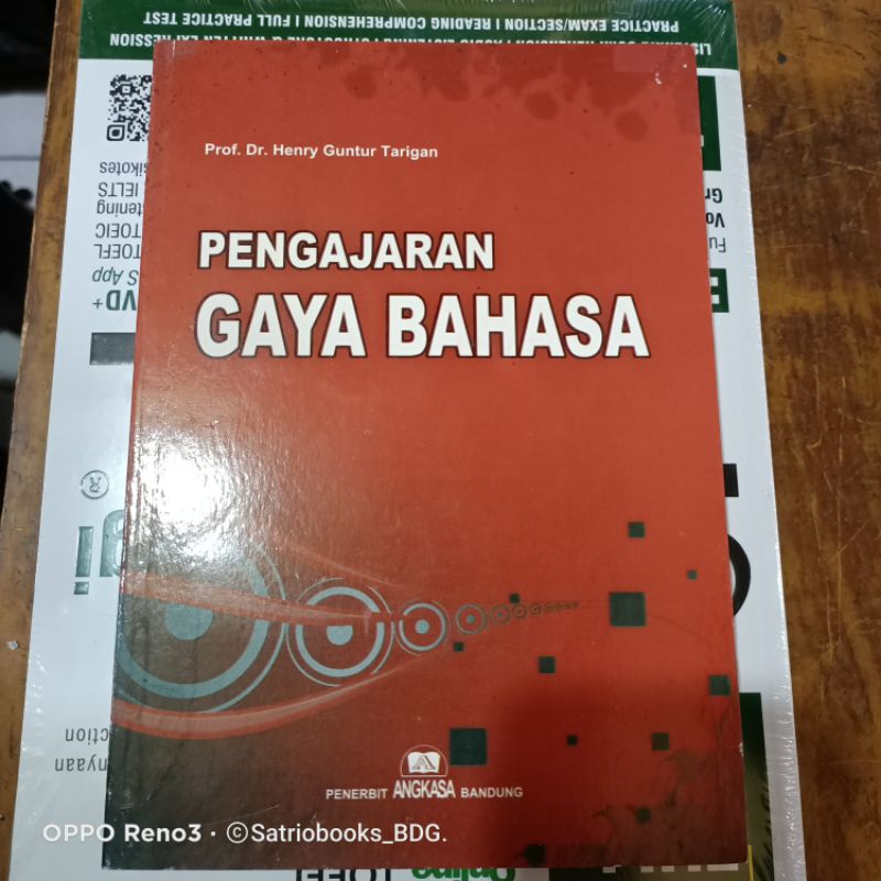 Jual Ori Pengajaran Gaya Bahasa Prof Dr Henry Guntur Tarigan