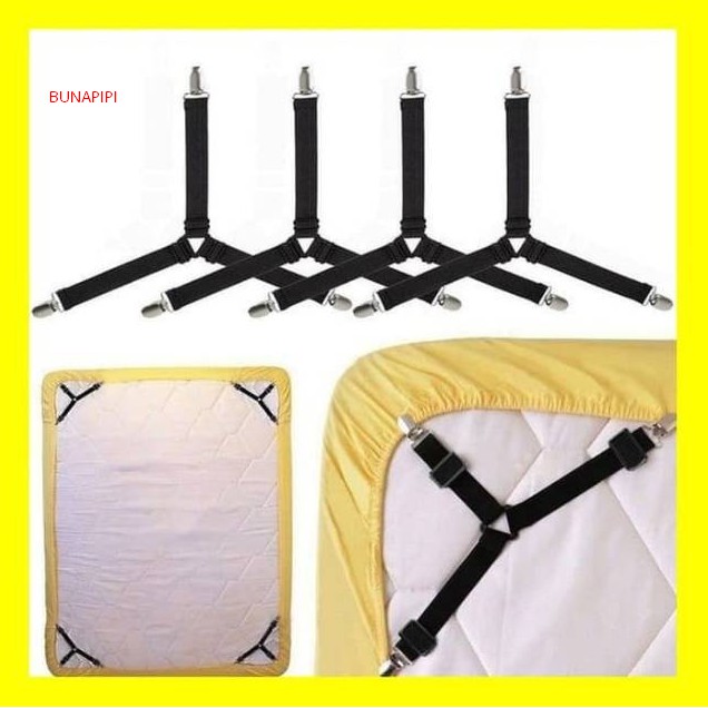 Jepitan Sprei / Penjepit Sprei / Pengait Sprei / Penjepit Kasur / Penjepit Sudut Sprei