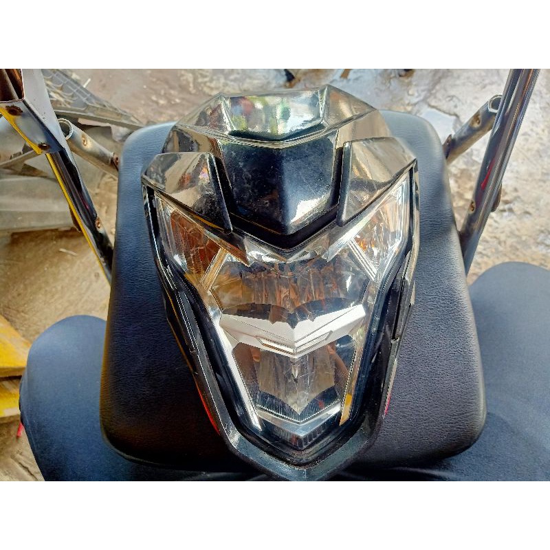 batok lampu depan sonic 150 R led cover headlamp sonic 150 r led