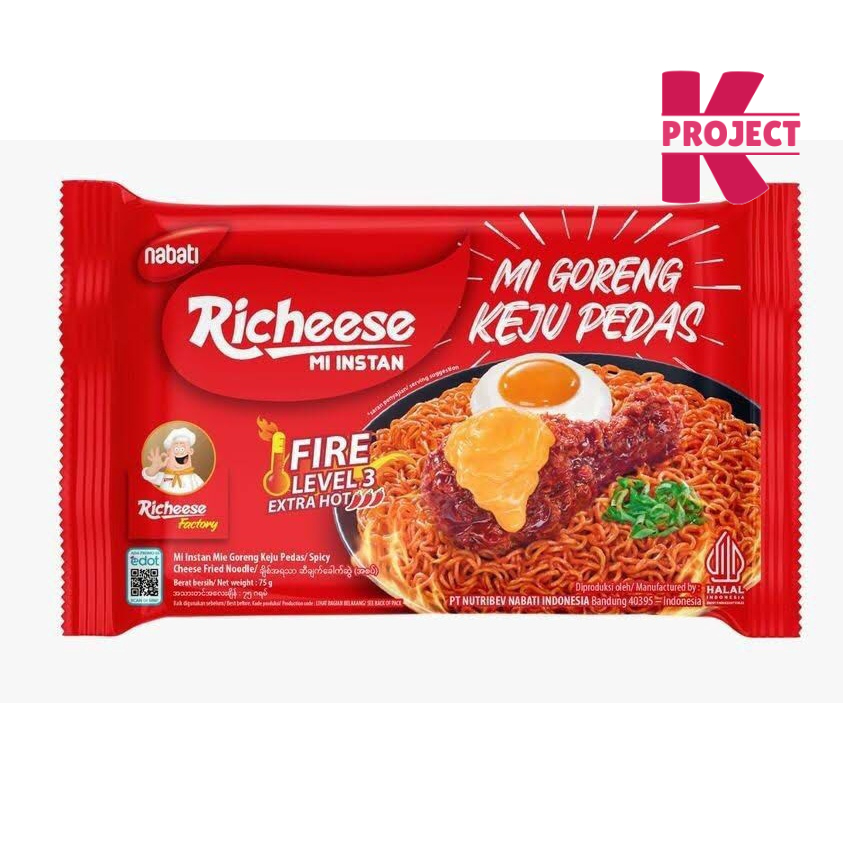 

Mie Goreng Richeese Mie Pedas Keju