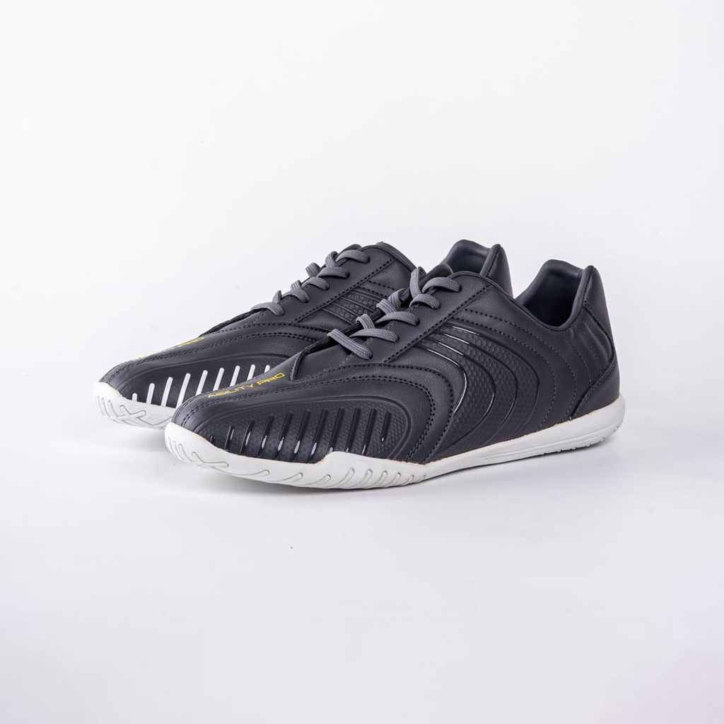 READY Calci Sepatu Futsal Atom Neutron - Grey White TERMURAH