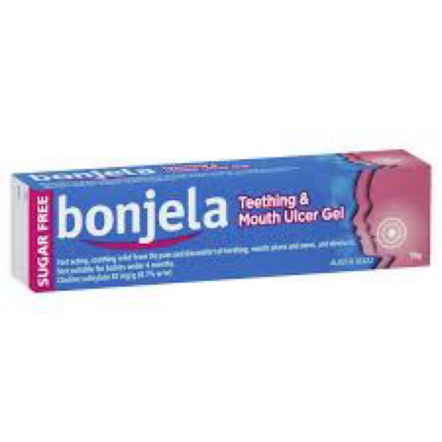 Bonjela teething \u0026 mouth ulcer gel 15g 