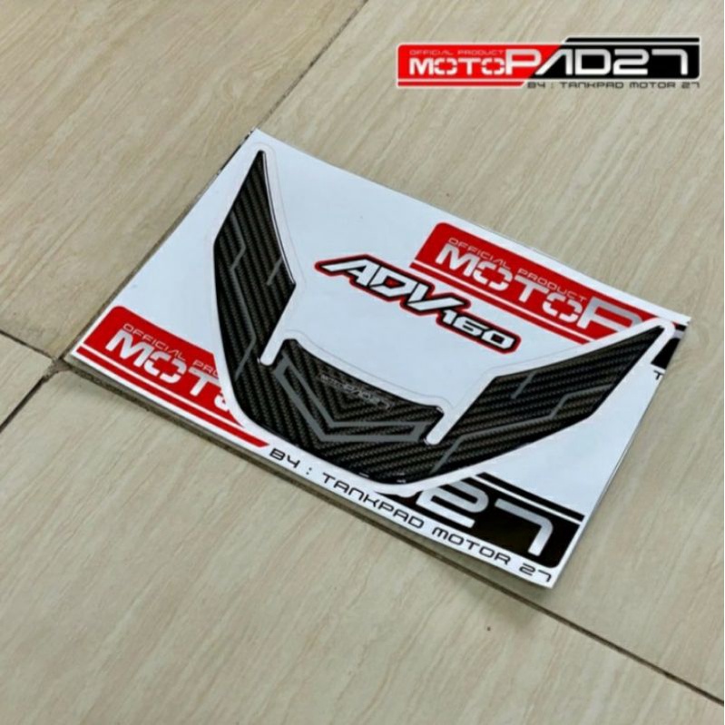 Stiker spakbor depan ADV 160 bahan resin Original