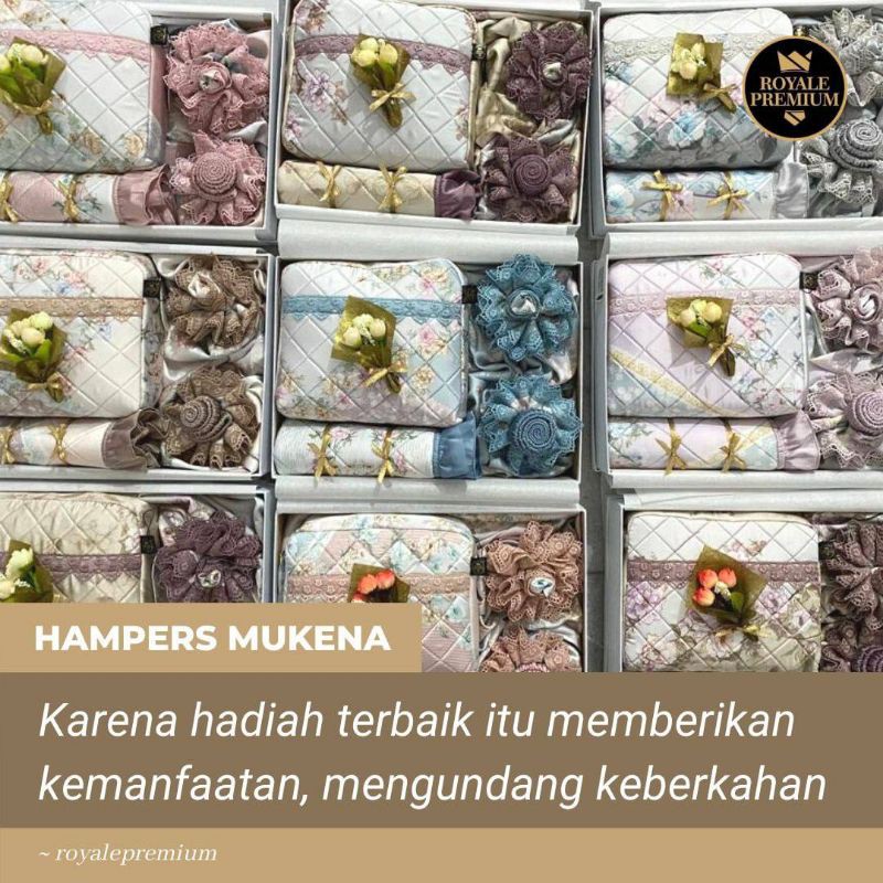 Hampers Mukena Royale Premium Mukena Shabby Silk