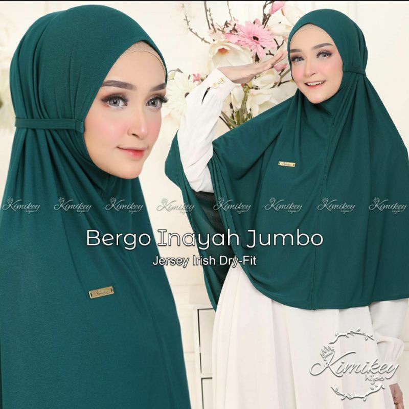 Bergo INAYAH Jumbo Ori KIMIKEY