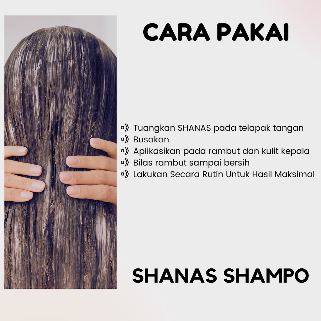 Shampo Shanas Nasa 175 Ml Original Pembersih Kutu Rambut Sampo Anti Kutu Rambut Anak Dewasa Shampoo Anti Ketombe Shampo Untuk Rambut Rontok Parah Paling Ampuh