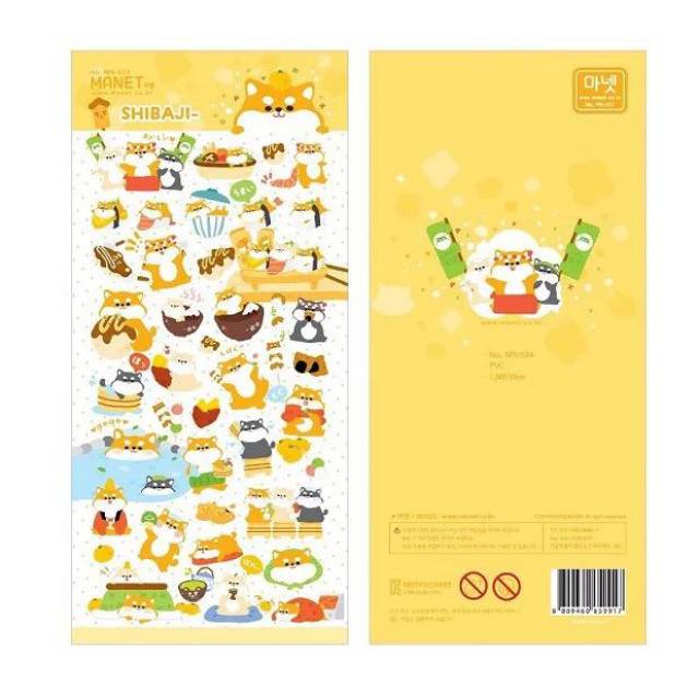 

Shiba Stickers Stiker Scrapbook Anjing Shiba