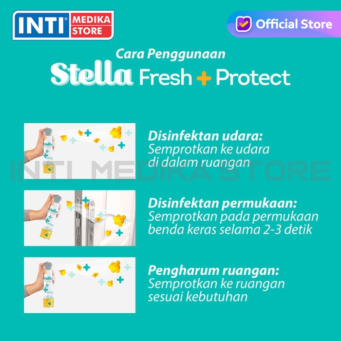 Stella - 2In1 Disinfektan Spray + Pengharum Ruangan Desinfektan #98