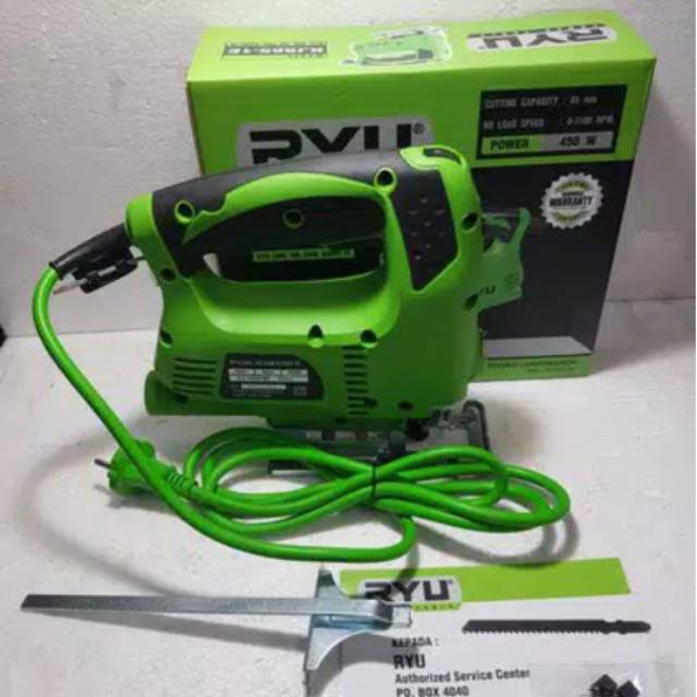 JIGSAW RYU RJS 65-1E/JIGSAW POTONG TRIPLEK/GERGAJI KAYU