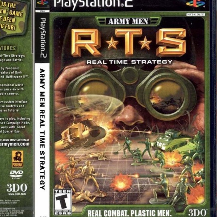army men rts ps2