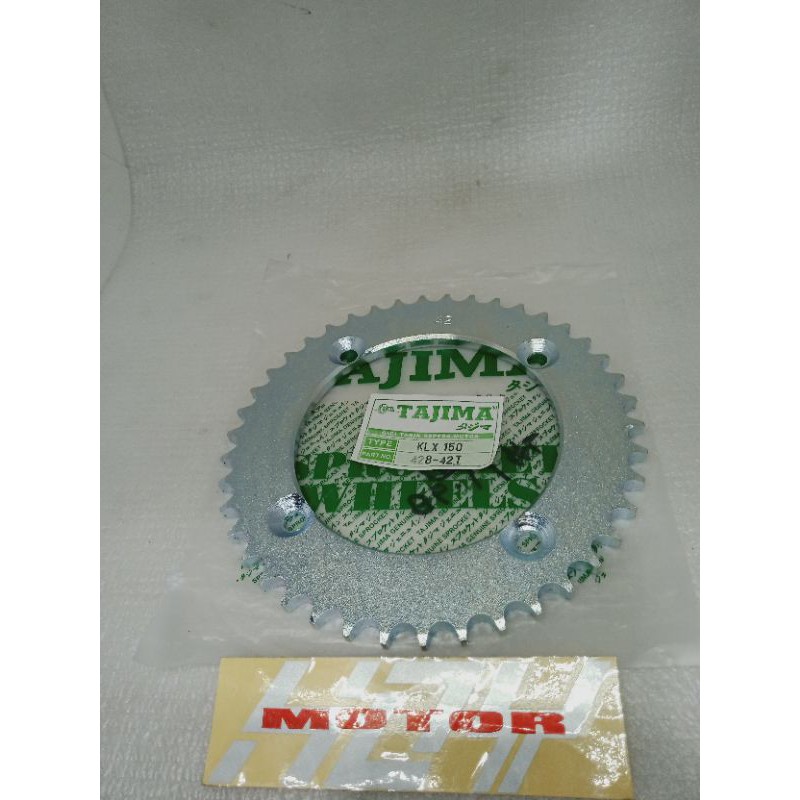 gear gir belakang tajima racing 428-42t Kawasaki klx 150