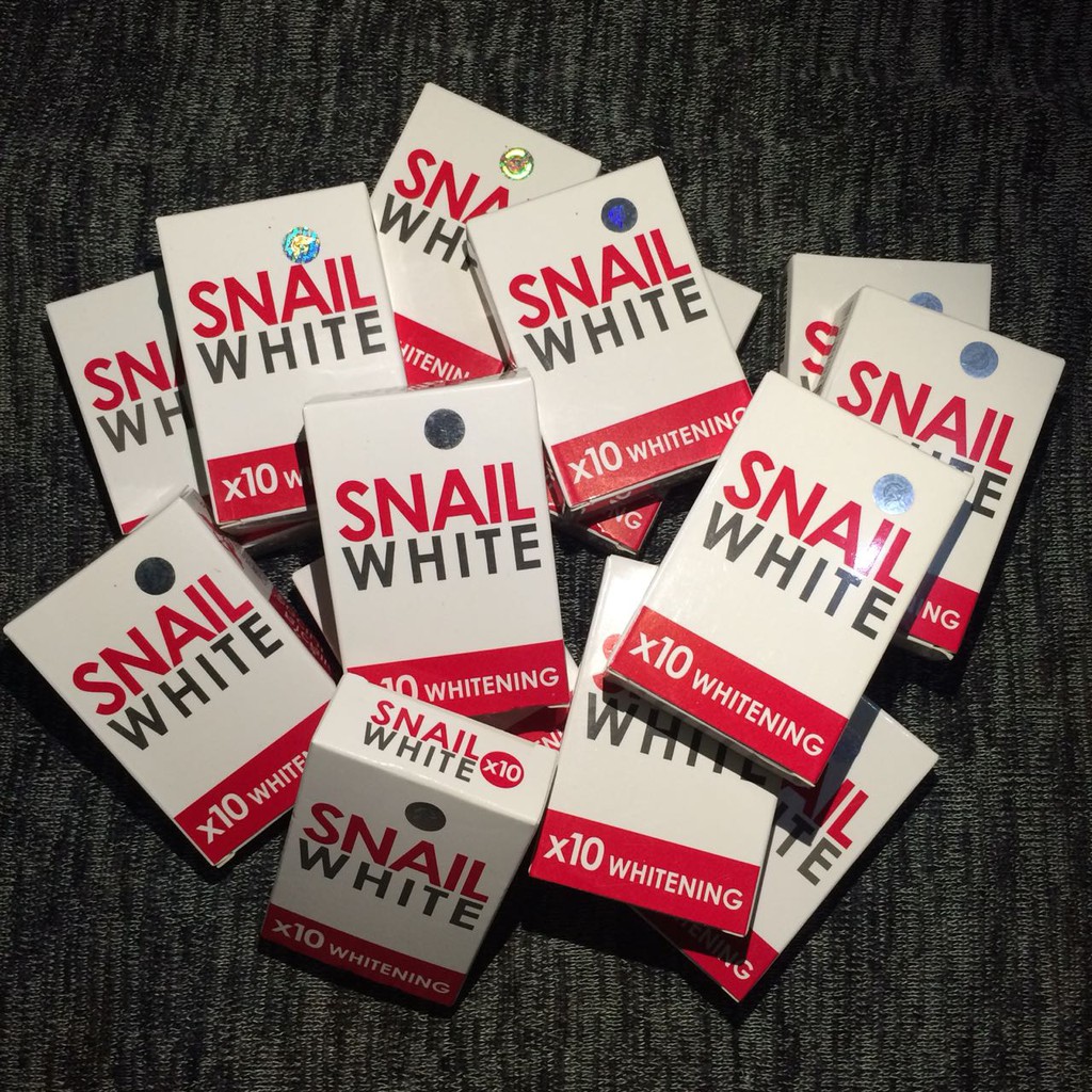 [READY] Snail White Gluta Soap x10 by Dream