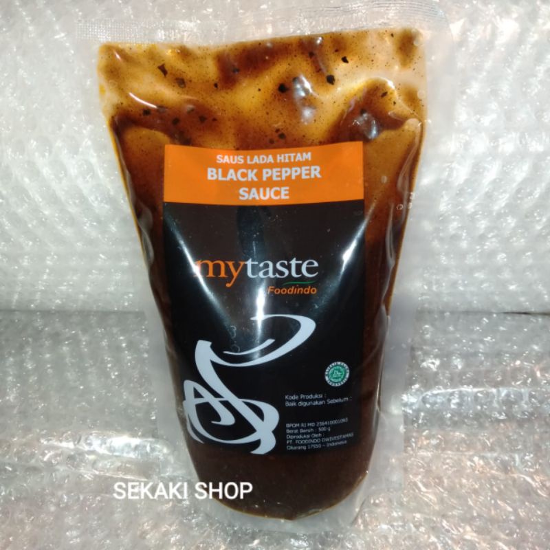 

My Taste Saus LADA HITAM BLACKPAPPER 500 GR - SAOS MYTASTE