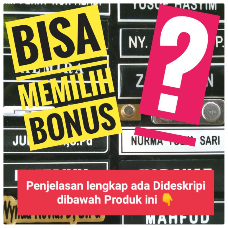 Apakah Bisa Memilih Bonus?