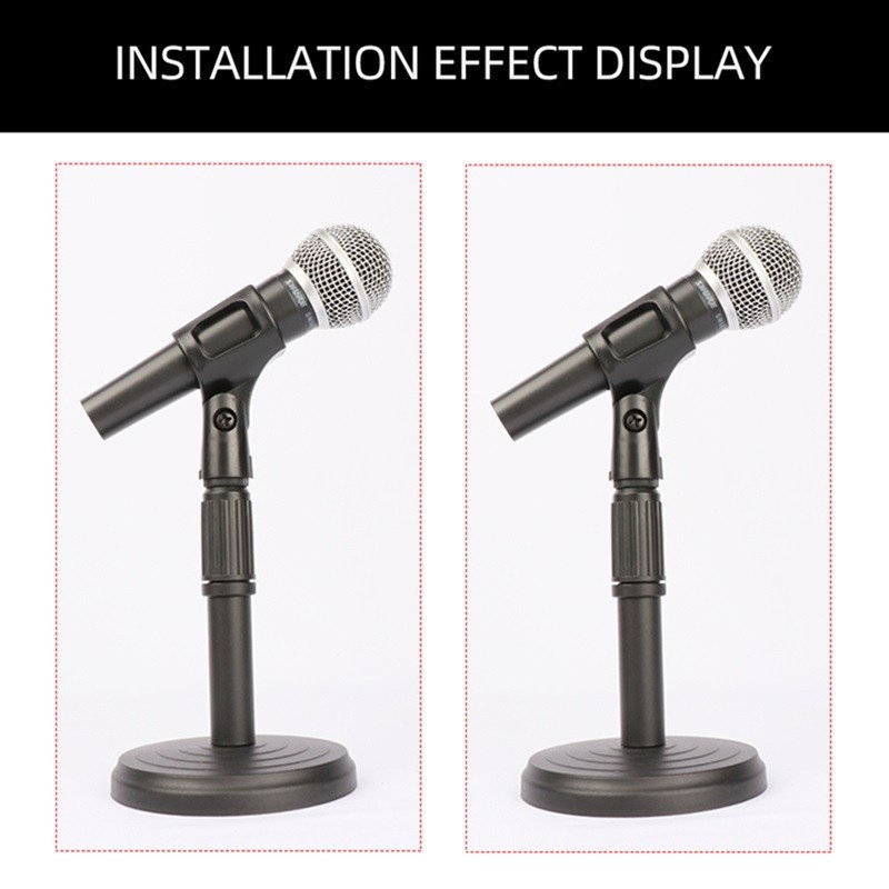 (FO)  stand mic meja microphone karaoke//stand holder mic L7// stand holder  hd 26