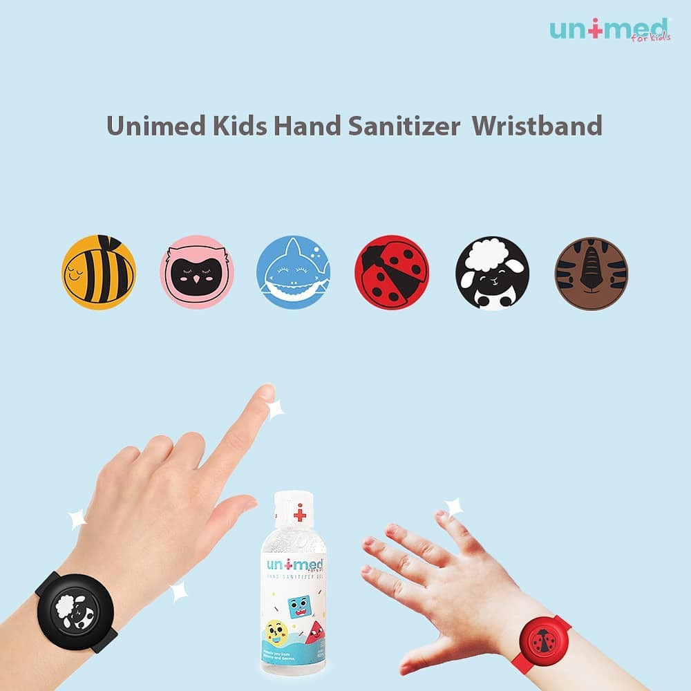 Unimed Kids Hand Sanitizer Wristband