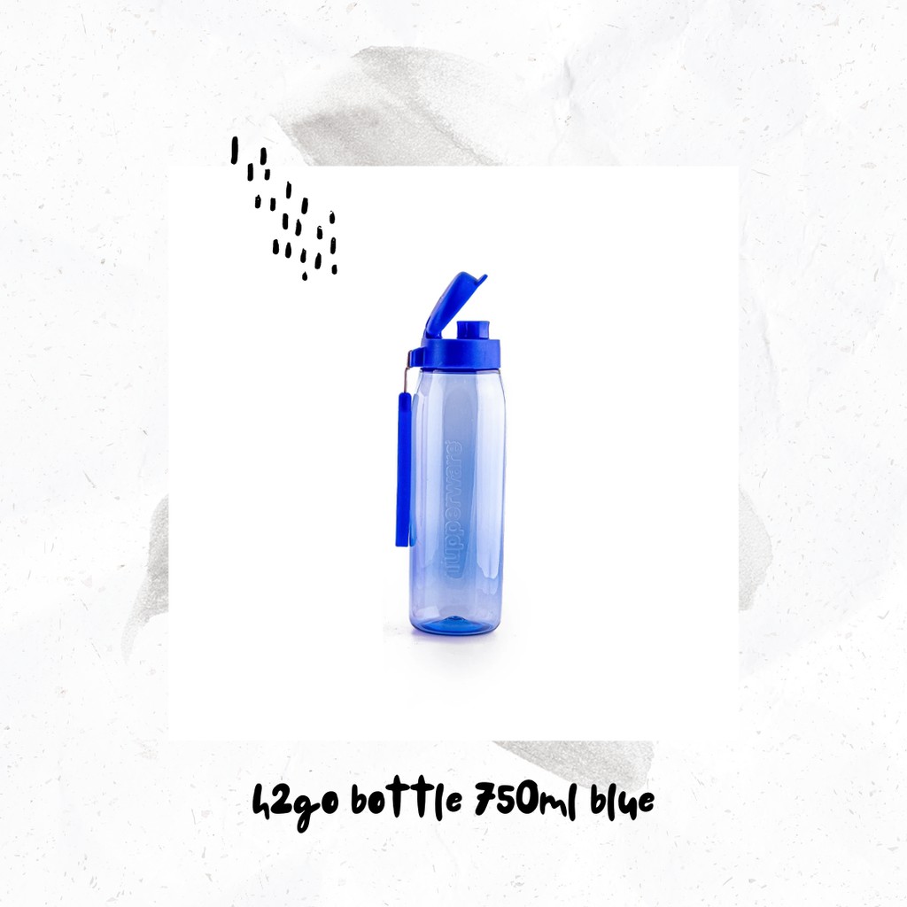 Perlengkapan Dapur - Tupperware - H2GO Bottle 750ML Blue
